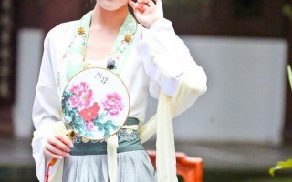 莉莉崽蓝色汉服穿搭，蓝色系汉服
