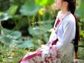 婚纱汉服雪地穿搭图片，汉服婚纱